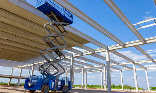 GPS para gruas plataformas de tijera en Mexico